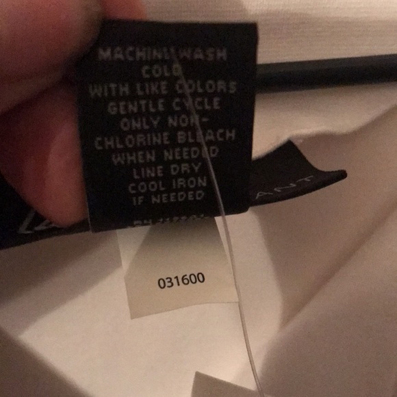 NWT Lane Bryant White With Black Zippers Moto Jacket Size 18W - Picture 7 of 11